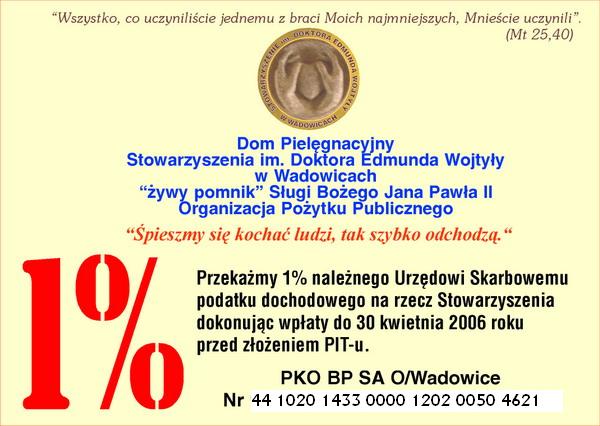 Ulotka 1%